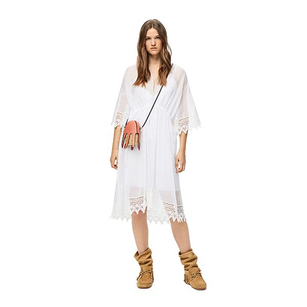 【ロエベ】PAULA'S IBIZA タコのラフィアポシェット偽物 A623093X01